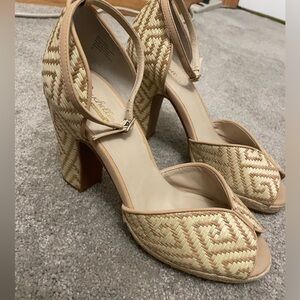 Seychelle peep toe heels